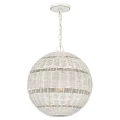 Lampa wisząca Lindendale - 1 źródło światła - Antyczna biel QZ-LINDENDALE-P-AWH Elstead Lighting