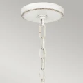 Lampa wisząca Lindendale - 1 źródło światła - Antyczna biel QZ-LINDENDALE-P-AWH Elstead Lighting
