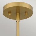 Lampa wisząca Mejia - 1 źródło światła - Postarzany mosiądz QZ-MEJIA-1P-S-AB Elstead Lighting
