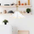 Lampa wisząca Mejia - 1 źródło światła - Postarzany mosiądz QZ-MEJIA-1P-S-AB Elstead Lighting