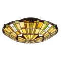 Plafon Reed - 2 źródła światła - Valiant brąz QZ-REED-F-VB Elstead Lighting