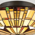 Plafon Reed - 2 źródła światła - Valiant brąz QZ-REED-F-VB Elstead Lighting