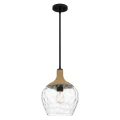 Lampa wisząca Royer - 1 źródło światła - Matowa czerń QZ-ROYER-1P-MBK Elstead Lighting