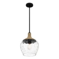 Lampa wisząca Royer - 1 źródło światła - Matowa czerń QZ-ROYER-1P-MBK Elstead Lighting