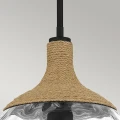 Lampa wisząca Royer - 1 źródło światła - Matowa czerń QZ-ROYER-1P-MBK Elstead Lighting