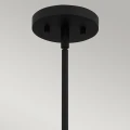 Lampa wisząca Royer - 1 źródło światła - Matowa czerń QZ-ROYER-1P-MBK Elstead Lighting