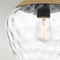 Lampa wisząca Royer - 1 źródło światła - Matowa czerń QZ-ROYER-1P-MBK Elstead Lighting