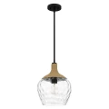 Lampa wisząca Royer - 1 źródło światła - Matowa czerń QZ-ROYER-1P-MBK Elstead Lighting