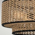 Lampa wisząca Teton - 5 źródeł światła - Matowa czerń QZ-TETON-5P-MBK Elstead Lighting