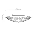 Plafon Watkins - 2 źródła światła - Valiant brąz QZ-WATKINS-F-VB Elstead Lighting