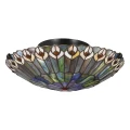 Plafon Watkins - 2 źródła światła - Valiant brąz QZ-WATKINS-F-VB Elstead Lighting