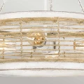 Lampa wisząca Waylon - 4 źródła światła - Antyczna biel QZ-WAYLON-4P-AWH Elstead Lighting