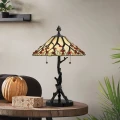 Lampa stołowa Whispering - 2 źródła światła - Valiant brąz QZ-WHISPERING-TL-VB Elstead Lighting