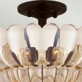 Półplafon Whitecap - 4 źródła światła - Kakaowy brąz QZ-WHITECAP-SF-M Elstead Lighting