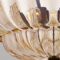 Półplafon Whitecap - 4 źródła światła - Kakaowy brąz QZ-WHITECAP-SF-M Elstead Lighting