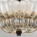 Półplafon Whitecap - 3 źródła światła - Kakaowy brąz QZ-WHITECAP-SF-S Elstead Lighting