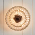 Półplafon Whitecap - 3 źródła światła - Kakaowy brąz QZ-WHITECAP-SF-S Elstead Lighting