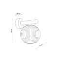 Kinkiet VIRLO WHITE 1XE14 11077 TK Lighting