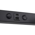 Kinkiet NEX BLACK 2XGU10 / USB 11356 TK Lighting