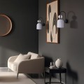 Kinkiet SOPHIA COGNAC WHITE 1XE14 11587 TK Lighting