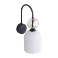 Kinkiet SOPHIA COGNAC WHITE 1XE14 11587 TK Lighting