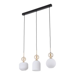 Lampa wisząca SOPHIA COGNAC WHITE 3XE14 11591 TK Lighting