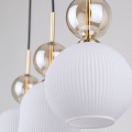 Lampa wisząca SOPHIA COGNAC WHITE 3XE14 11591 TK Lighting