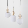 Lampa wisząca SOPHIA COGNAC WHITE 3XE14 11591 TK Lighting