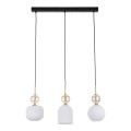 Lampa wisząca SOPHIA COGNAC WHITE 3XE14 11591 TK Lighting