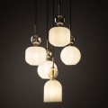 Lampa wisząca SOPHIA COGNAC WHITE 5XE14 11593 TK Lighting