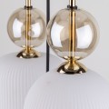 Lampa wisząca SOPHIA COGNAC WHITE 5XE14 11593 TK Lighting