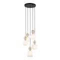 Lampa wisząca SOPHIA COGNAC WHITE 5XE14 11593 TK Lighting