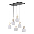 Lampa wisząca SOPHIA COGNAC WHITE 6XE14 11594 TK Lighting