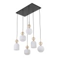Lampa wisząca SOPHIA COGNAC WHITE 6XE14 11594 TK Lighting