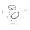 Lampa sufitowa spot ALTEA 3414 TK Lighting