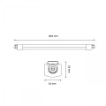 Oprawa LED liniowa hermetyczna 150cm 45W barwa 4000K IP65