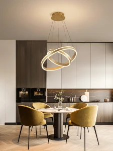6201-0215 Lampa wisząca LED dwa okręgi VIVIES Aviano Lighting