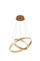 6201-0215 Lampa wisząca LED dwa okręgi VIVIES Aviano Lighting