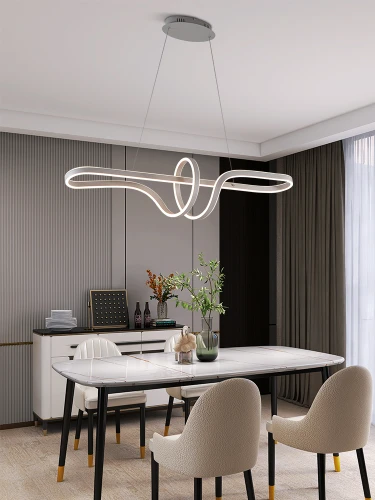 6205-0106 Lampa wisząca LED spiralna podłużna TREVANCE Aviano Lighting