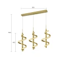 7209-0315 Lampa wisząca CLARET trójka prosta Aviano Lighting
