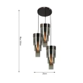 9211-0310 Lampa wisząca trójka okrągła GRANS Aviano Lighting