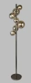 3214-1010 Lampa podłogowa SEVILLA 7-pł.czarny chrom Aviano Lighting