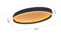 9069-102 Lampa sufitowa owalna BORMES Aviano Lighting
