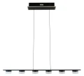 7066-702 Lampa wisząca szóstka CASSIS czarna Aviano Lighting