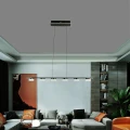 7066-702 Lampa wisząca szóstka CASSIS czarna Aviano Lighting