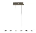 7066-703 Lampa wisząca szóstka CASSIS nikiel-mat Aviano Lighting
