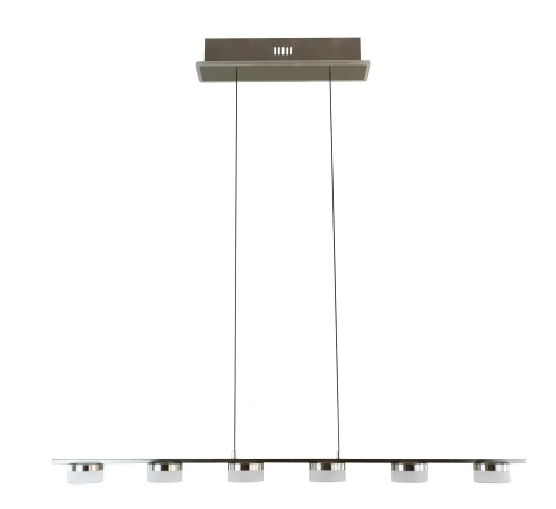 7066-703 Lampa wisząca szóstka CASSIS nikiel-mat Aviano Lighting