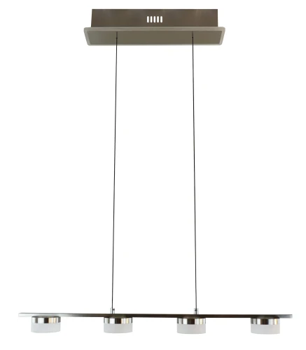 7066-503 Lampa wisząca czwórka CASSIS nikiel-mat Aviano Lighting