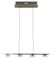 7066-503 Lampa wisząca czwórka CASSIS nikiel-mat Aviano Lighting