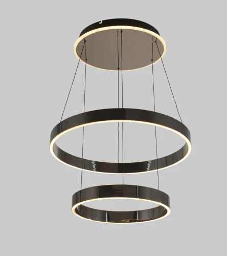 6072-305 Lampa wisząca podwójna MARLING czarny chrom Aviano Lighting